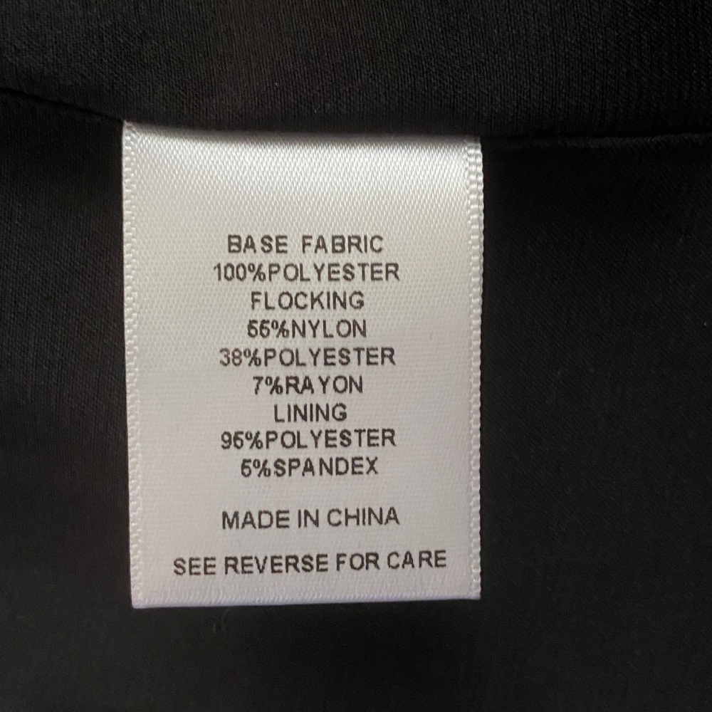 LUCY PARIS velvet black blazer coat one button closure pockets NWT NEW size M - Picture 7 of 11